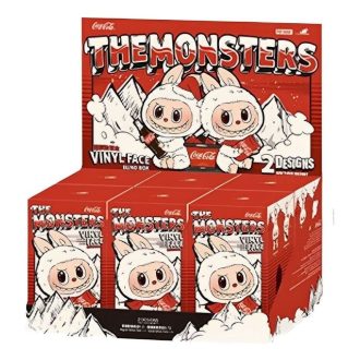 Caixa lacrada Pop Mart x Coca Cola The Monsters Labubu (6 caixas surpresa)