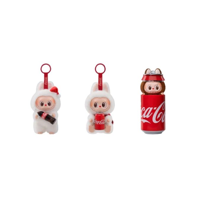 Caixa lacrada Pop Mart x Coca Cola The Monsters Labubu (6 caixas surpresa)