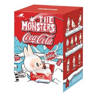 Caixa lacrada Pop Mart x Coca-Cola The Monsters Labubu Figure (1 caixa surpresa)