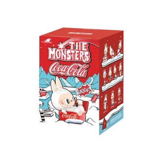 Caixa lacrada Pop Mart x Coca-Cola The Monsters Labubu Figure (1 caixa surpresa)