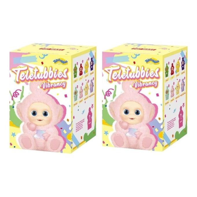 Caixa lacrada Teletubbies Vibrancy Figures (2 caixas surpresa)