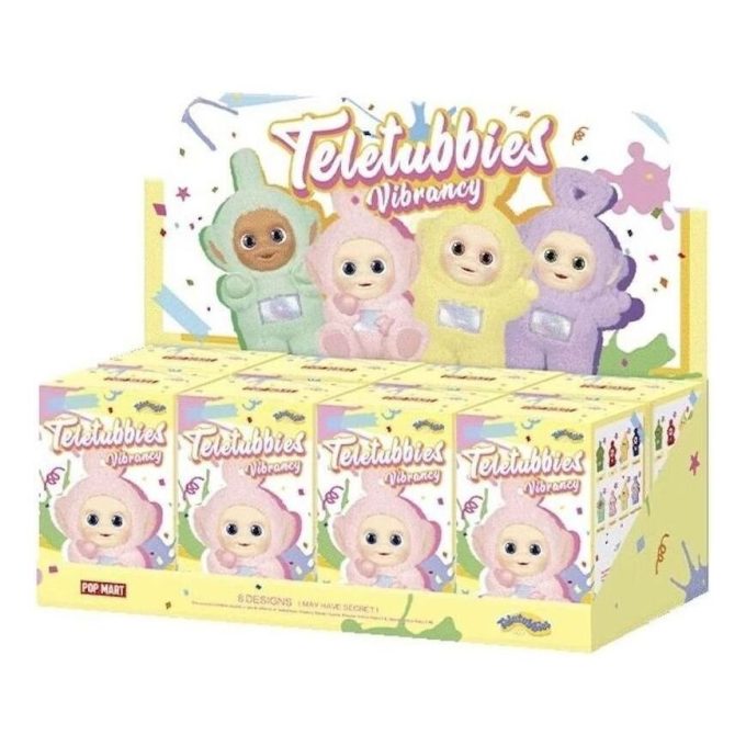 Caixa lacrada Teletubbies Vibrancy Figures (8 caixas surpresa)