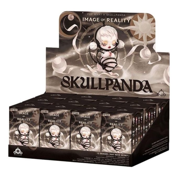 Caixa Selada com Imagem da Realidade Skullpanda (12 Caixas Surpresas)