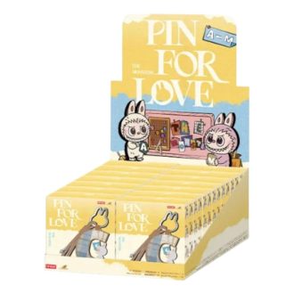 Caixa selada com pingente de carta de amor Labubu (A-M) (14 caixas surpresa)