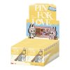Caixa selada com pingente de carta de amor Labubu (A-M) (14 caixas surpresa)