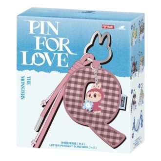 Caixa selada com pingente de carta de amor Labubu (N-Z) (1 caixa surpresa)