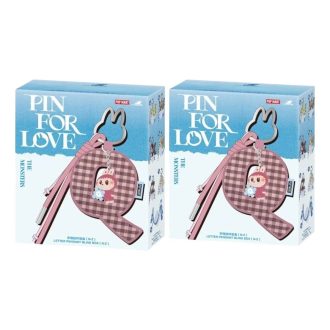 Caixa selada com pingente de carta de amor Labubu (N-Z) (2 caixas surpresa)