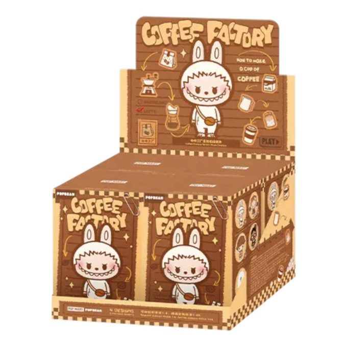 Caixa selada com pingente de pelúcia da Pop Bean Coffee Factory (4 caixas surpresa)