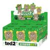 Caixa selada com pingente de pelúcia Ted2 Teddy Bear Action (6 caixas surpresa)