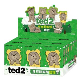 Caixa selada com pingente de pelúcia Ted2 Teddy Bear Action (6 caixas surpresa)