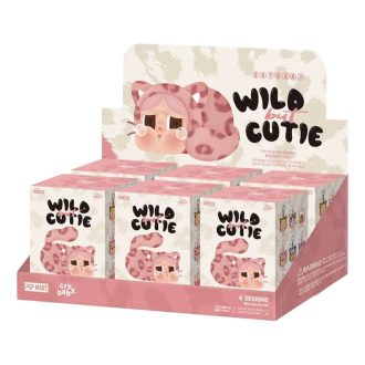 Caixa selada com pingente de vinil de pelúcia Crybaby Wild But Cutie (6 caixas surpresa)