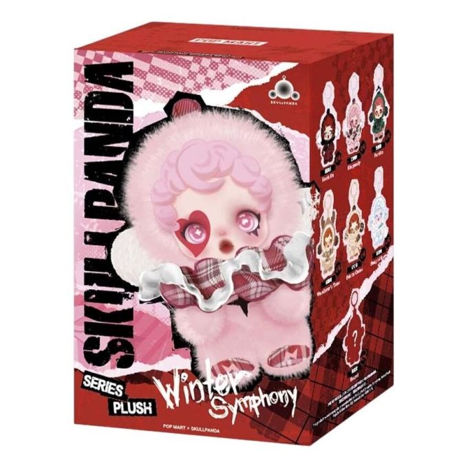 Caixa selada com pingente Skullpanda Winter Symphony (1 caixa surpresa)
