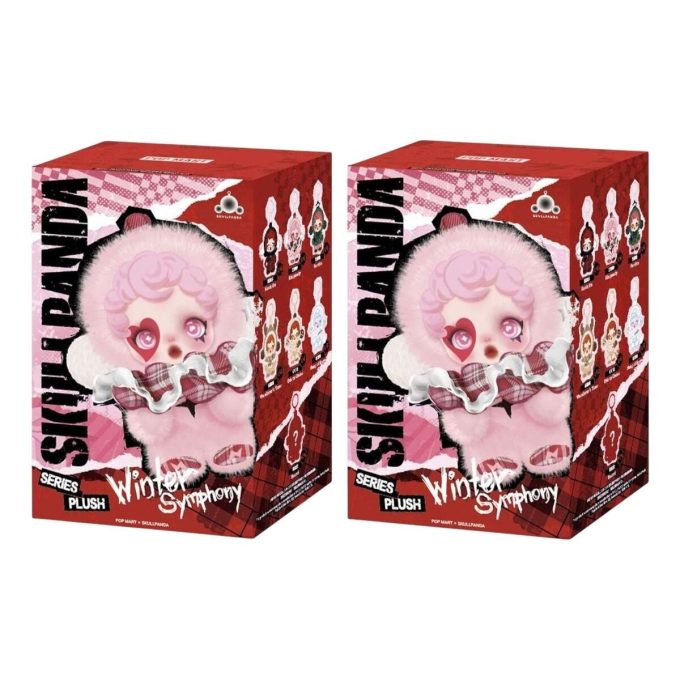Caixa selada com pingente Skullpanda Winter Symphony (2 caixas surpresa)