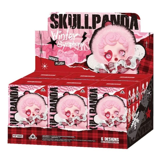 Caixa selada com pingente Skullpanda Winter Symphony (6 caixas surpresa)