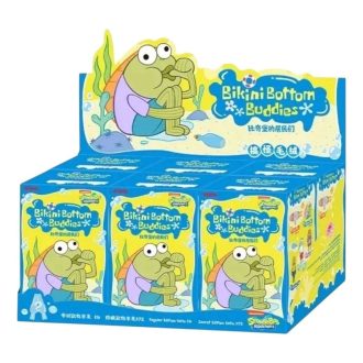 Caixa selada de pelúcia Pop Mart x Bikini Bottom Buddies (6 caixas surpresa)