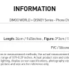 Caixa surpresa com cordão para celular DIMOO WORLD × DISNEY Series