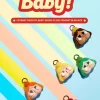 Caixa surpresa com pingente de pelúcia da série CRYBABY CHEER UP, BABY!