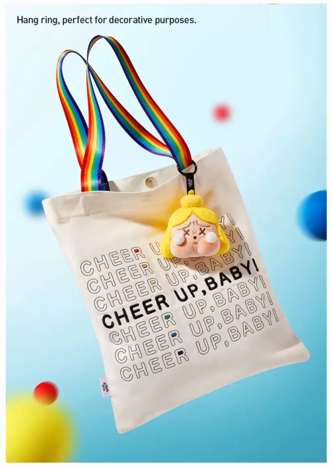 Caixa surpresa com pingente de pelúcia da série CRYBABY CHEER UP, BABY!