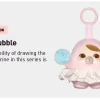 Caixa surpresa com pingente de pelúcia da série PUCKY BEANIE BUBBLE UP