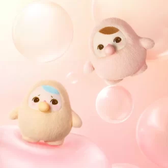 Caixa surpresa com pingente de pelúcia da série PUCKY BEANIE BUBBLE UP