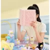 Caixa surpresa com pingente de pelúcia de vinil Baby Molly Pocket Friends Series