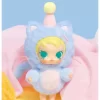 Caixa surpresa com pingente de pelúcia de vinil Baby Molly Pocket Friends Series