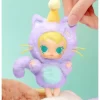 Caixa surpresa com pingente de pelúcia de vinil Baby Molly Pocket Friends Series