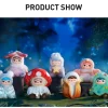 Caixa surpresa com pingente de pelúcia em vinil PUCKY Forest Party Series