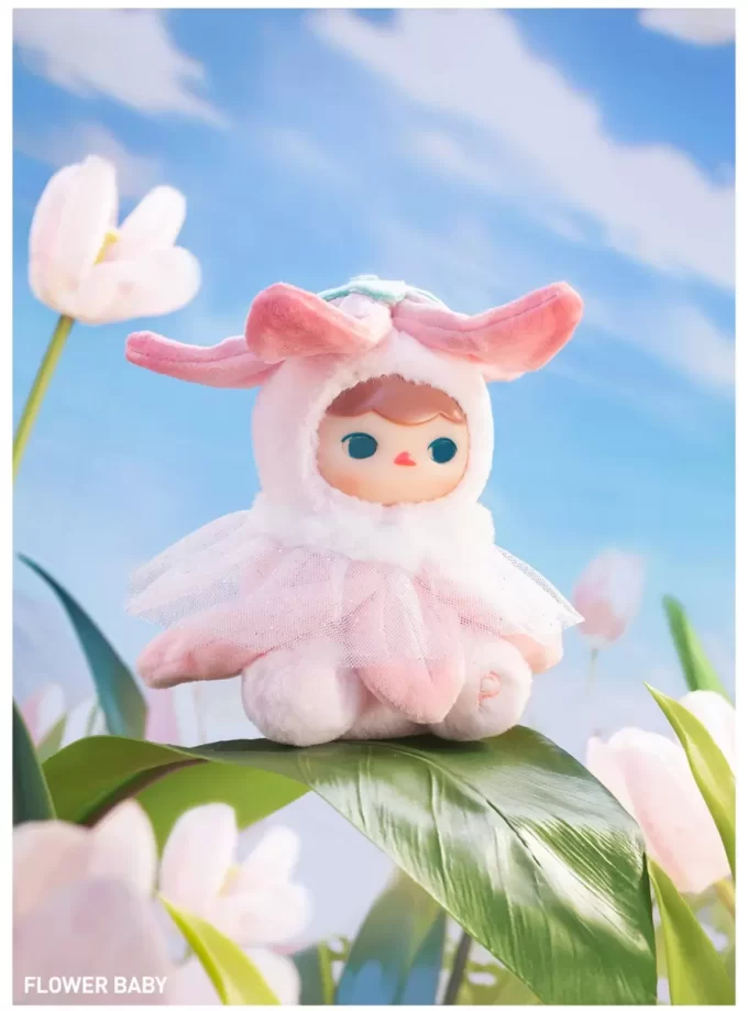 Caixa surpresa com pingente de pelúcia em vinil PUCKY Forest Party Series