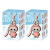 Caixa surpresa com pingente de pelúcia Labubu Pin for Love (N-Z) (2 caixas surpresa)