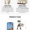 Caixa surpresa com pingente para celular da série CRYBABY Wild But Cutie