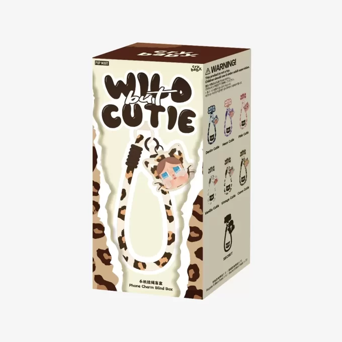 Caixa surpresa com pingente para celular da série CRYBABY Wild But Cutie