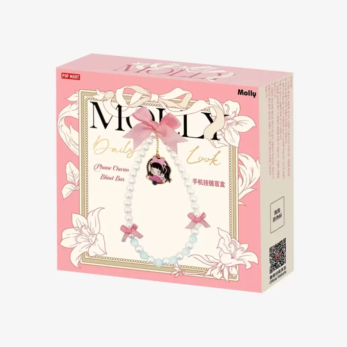 Caixa surpresa com pingente para celular da série MOLLY Daily Look