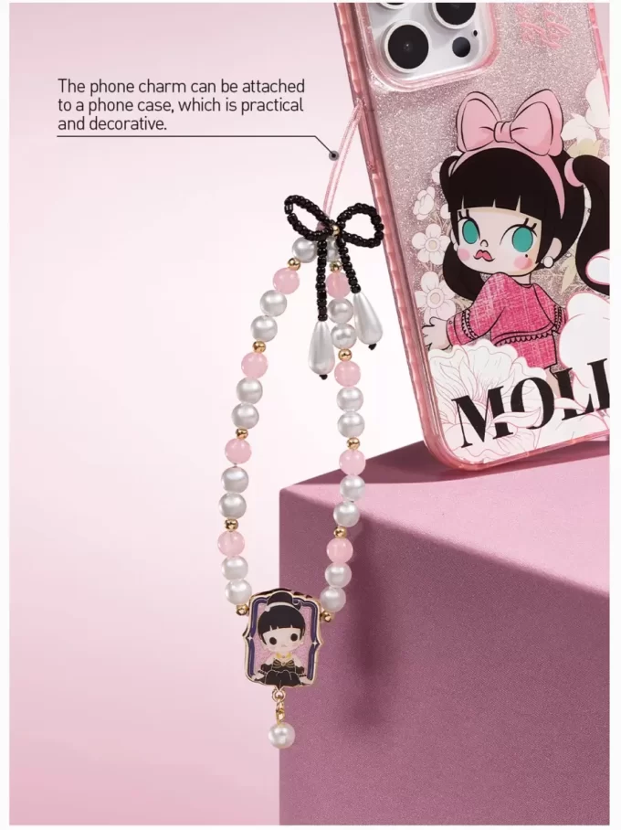 Caixa surpresa com pingente para celular da série MOLLY Daily Look