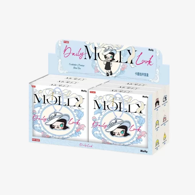 Caixa surpresa com pingente porta-cartões da série MOLLY Daily Look