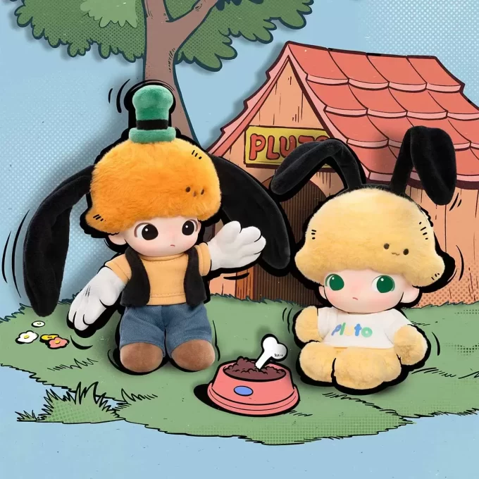 Caixa surpresa de chaveiro de pelúcia de vinil da série DIMOO WORLD × DISNEY Caixa surpresa de chaveiro de pelúcia de vinil da série DIMOO WORLD × DISNEY