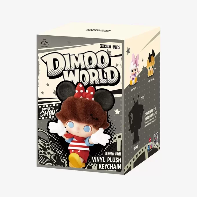 Caixa surpresa de chaveiro de pelúcia de vinil da série DIMOO WORLD × DISNEY Caixa surpresa de chaveiro de pelúcia de vinil da série DIMOO WORLD × DISNEY