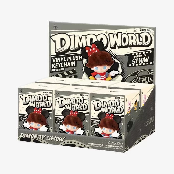 Caixa surpresa de chaveiro de pelúcia de vinil da série DIMOO WORLD × DISNEY Caixa surpresa de chaveiro de pelúcia de vinil da série DIMOO WORLD × DISNEY