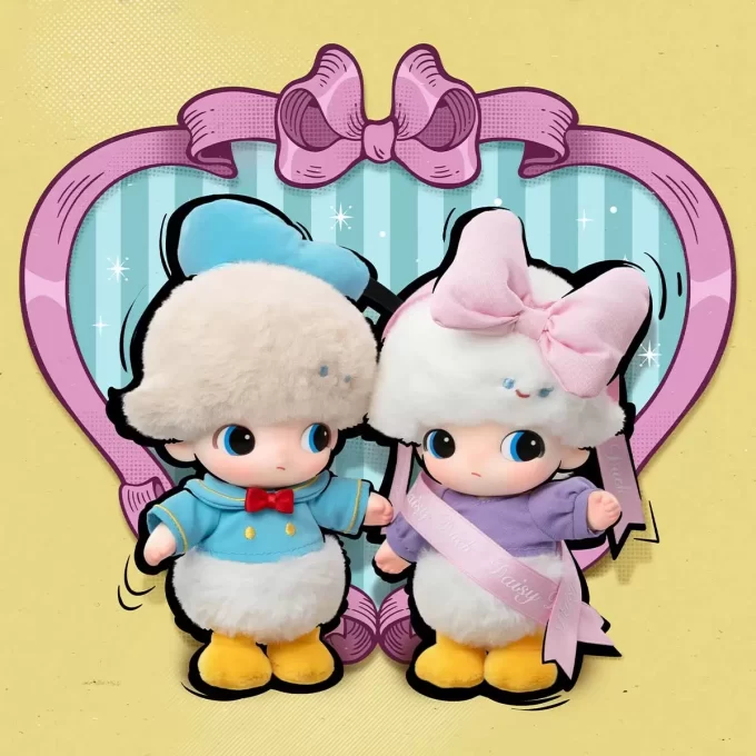 Caixa surpresa de chaveiro de pelúcia de vinil da série DIMOO WORLD × DISNEY Caixa surpresa de chaveiro de pelúcia de vinil da série DIMOO WORLD × DISNEY