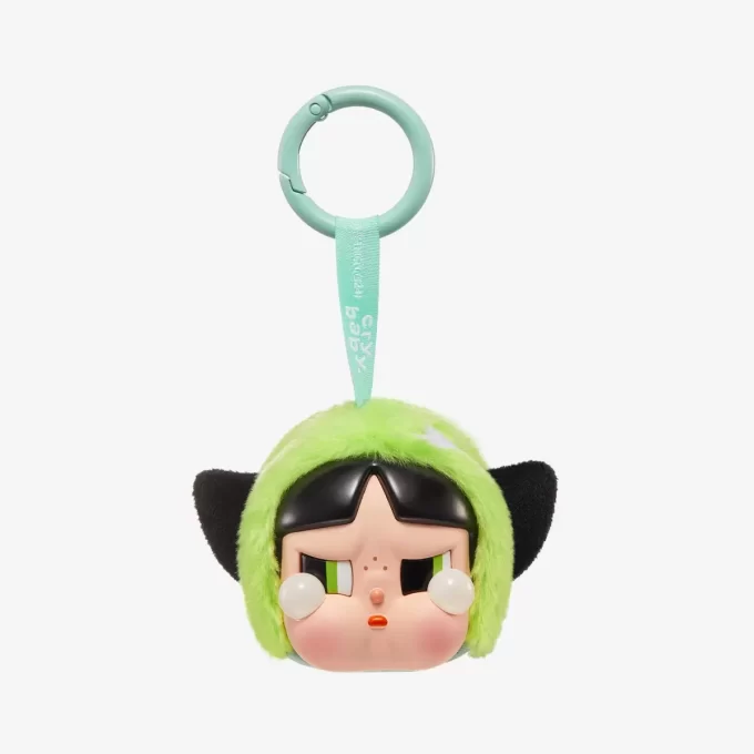 Caixa surpresa de pelúcia com rosto de vinil da série CRYBABY × Powerpuff Girls