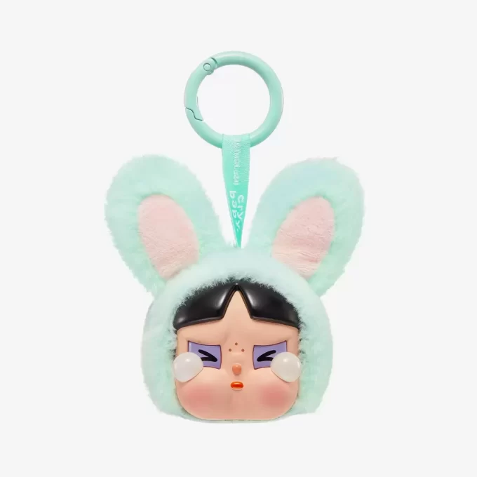 Caixa surpresa de pelúcia com rosto de vinil da série CRYBABY × Powerpuff Girls