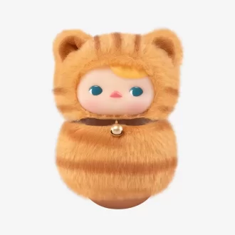 Caixa surpresa de pelúcia de vinil da série PUCKY Roly-Poly Kitty