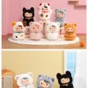 Caixa surpresa de pelúcia de vinil da série PUCKY Roly-Poly Kitty