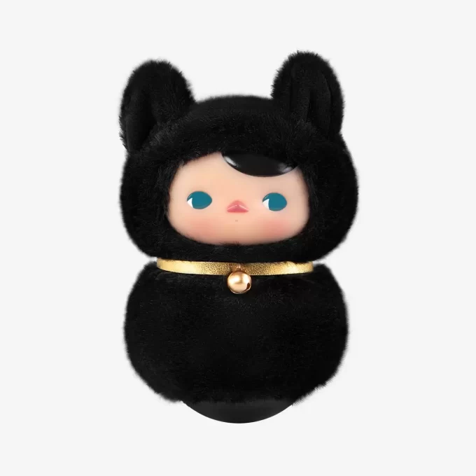 Caixa surpresa de pelúcia de vinil da série PUCKY Roly-Poly Kitty
