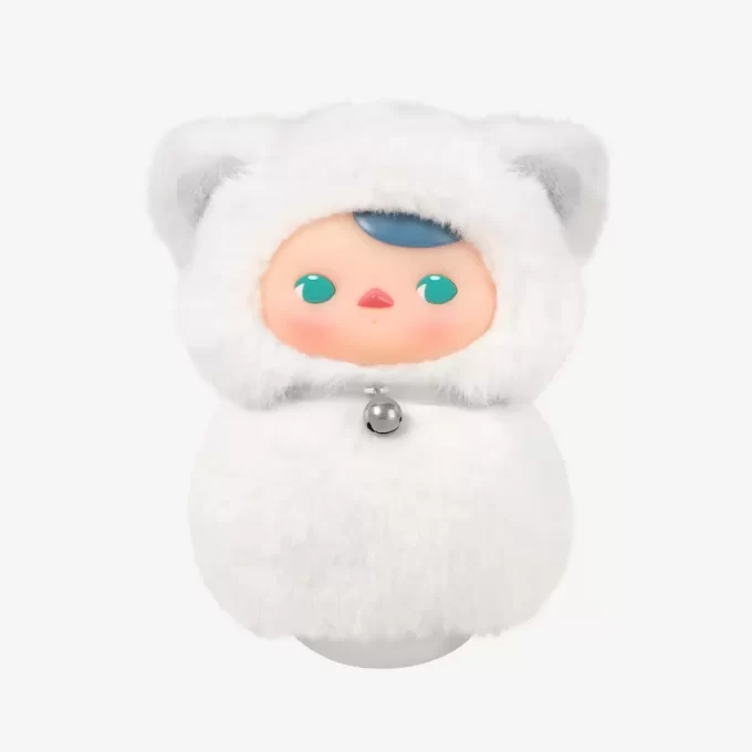 Caixa surpresa de pelúcia de vinil da série PUCKY Roly-Poly Kitty