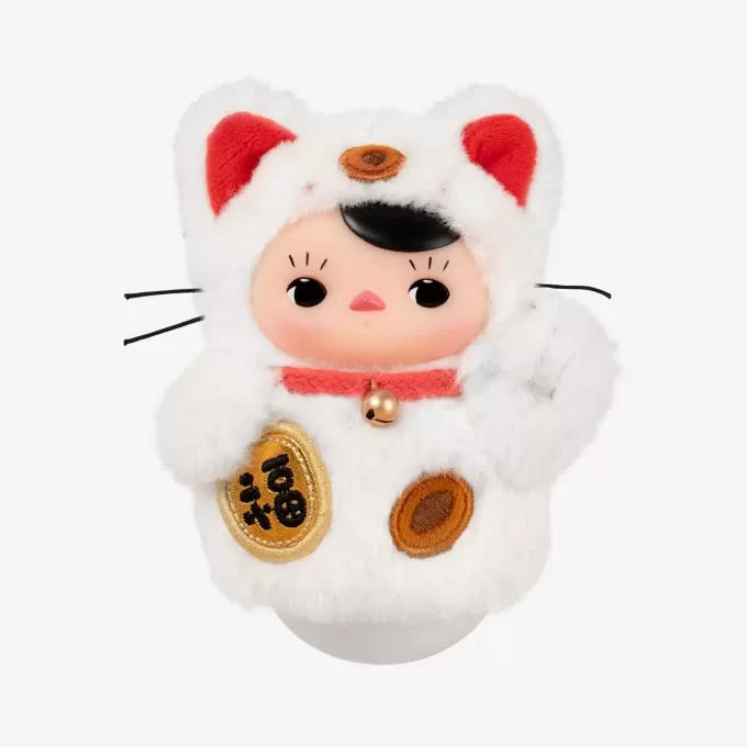 Caixa surpresa de pelúcia de vinil da série PUCKY Roly-Poly Kitty