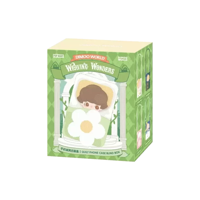 Caixa surpresa para capa de celular DIMOO Weaving Wonders Series – Quilt