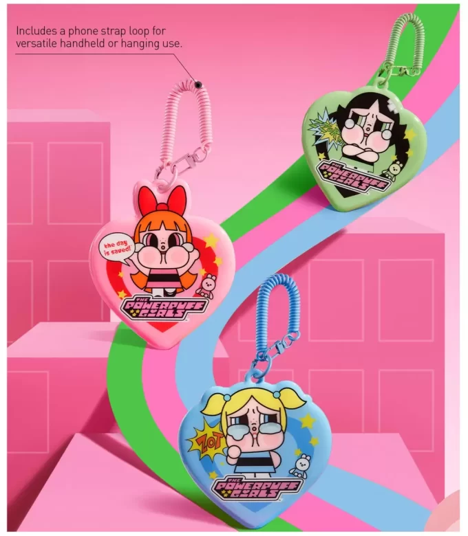 Caixa surpresa para porta-cartões da série CRYBABY× Powerpuff Girls