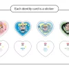 Caixa surpresa para porta-cartões da série CRYBABY× Powerpuff Girls