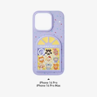Capa de celular com furo deslizante para festa de pijama POP BEAN